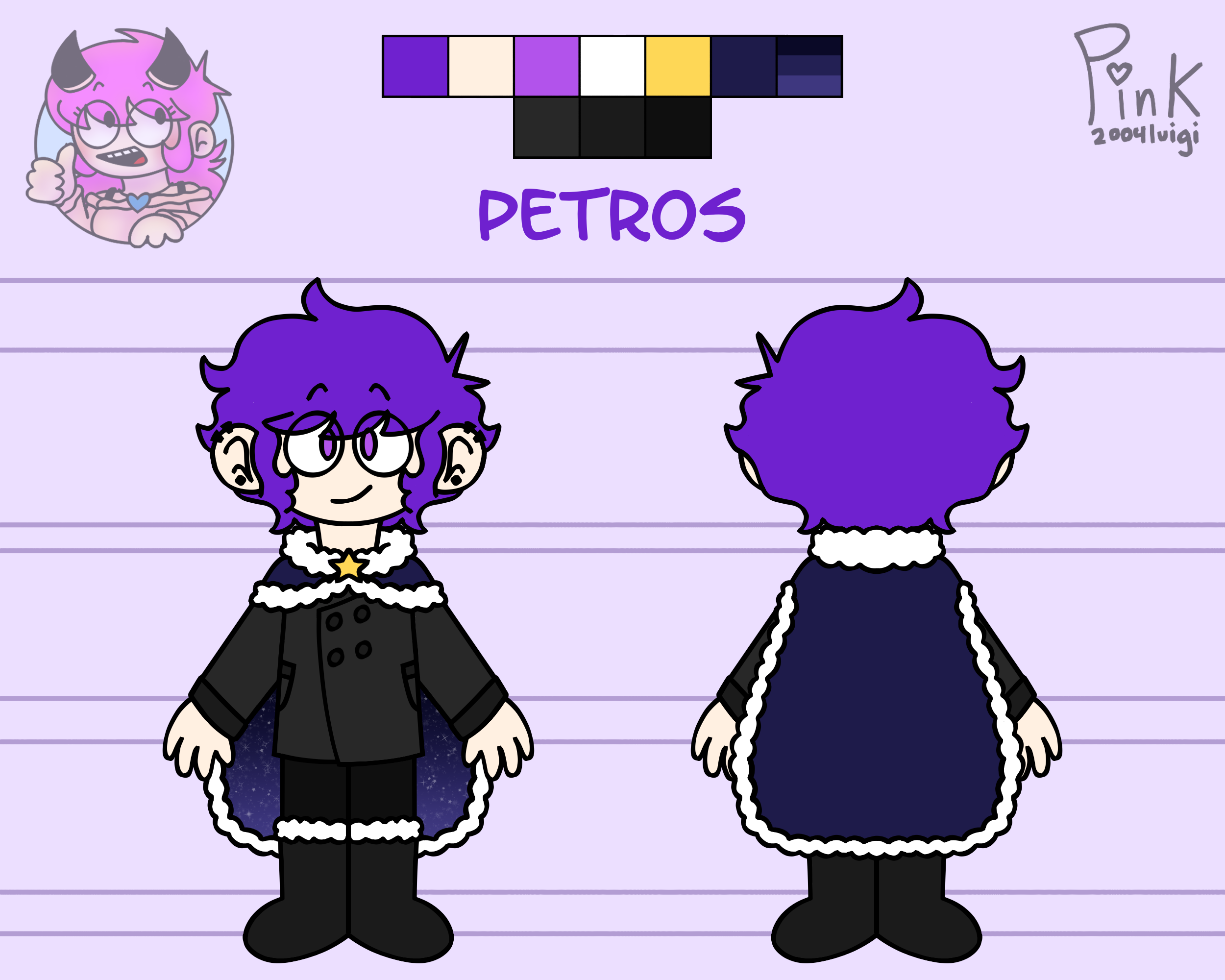 OC Reference - Petros (Winter)